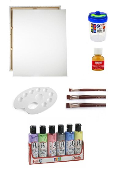 Südor Akrilik Boya Başlangıç Seti 6x70 ml Pastel Renkler