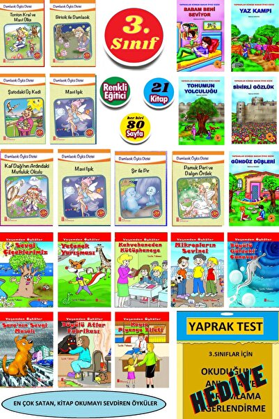 Ata Yayıncılık 3.sınıflar Için Kitap Okumayı Sevdiren 20 Adet Öykü Kitabı( lar)