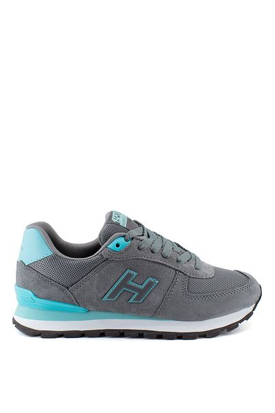 Hammer Jack Women's Gray Genuine Leather Sports Shoes