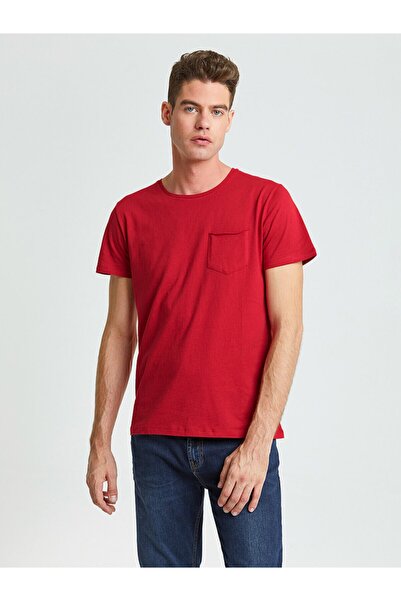 Ltb Men's RED T-SHIRT 012198456760890000