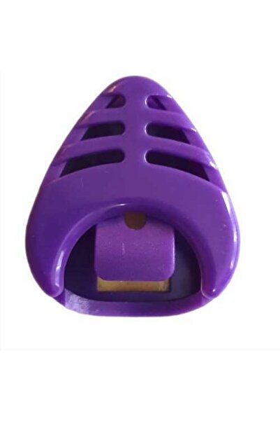 My Yonca Kalp Şeklinde Pena Tutucu Mor Pena Kutusu Heart Shape Picks Holder P...