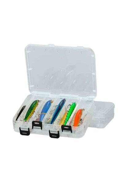 Albastar 10 Lu Rapala Kutusu Çift Taraflı Şeffaf