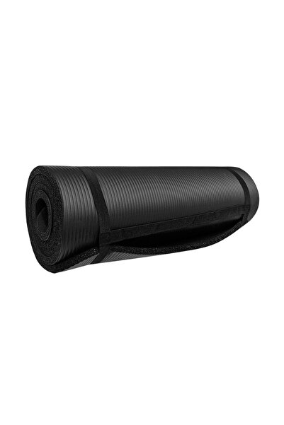 AVESSA Siyah Pilates Yoga Matı 15 mm
