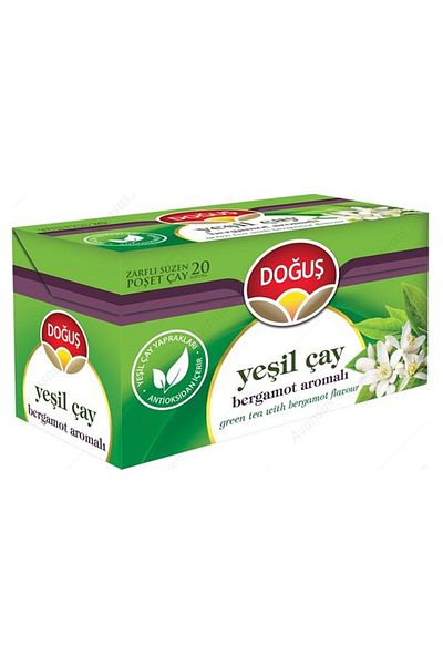 Doğuş Çay Green Nativity-Bergamot Tea - 20Pşt