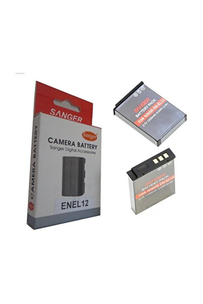 SANGER EN-EL12, Nikon, Coolpix A900, A800C, AW110, S6200, S9700, KeyMission 3...
