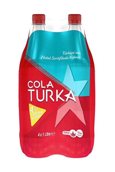 COLA TURKA Cola 1 Lt 4 Adet