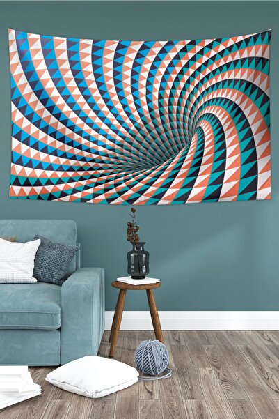 Vagonik 150x100 см Килим Tribal Hipnoz Duar Örtüsü