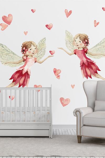 TUGİBU مجموعة ملصقات الحائط ذات طابع خرافي