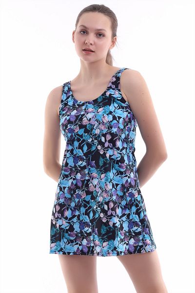 MOON SAND Women's Black Shorts and Skirt Swimsuit