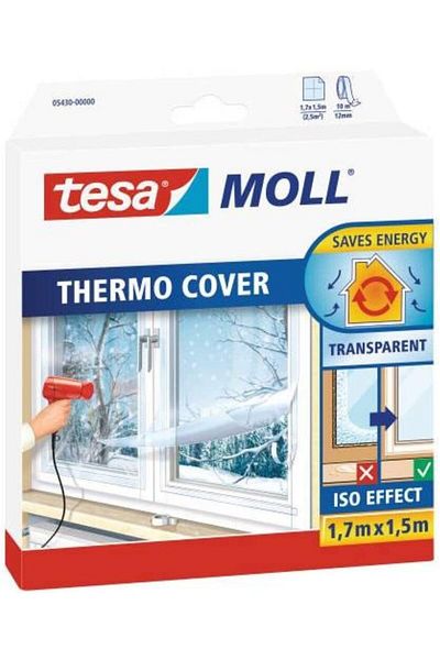 Tesa Thermo Cover Glass Insulation Film Transparent 1.7Mx1.5M 05430-00000-01