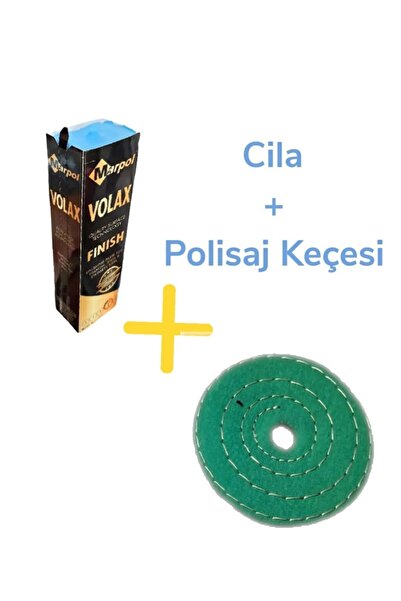 Marpol Volax Polisaj Cilası Metal Parlatıcı Ve 115mm Polisaj Keçesi