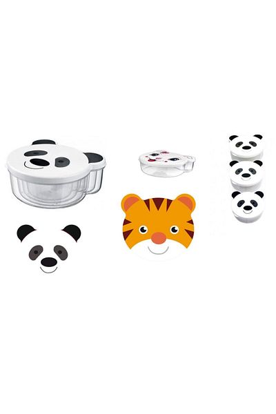 HOBBY LİFE Demirel Plastic Zoo - 3-Piece Storage Set 02 0980-3