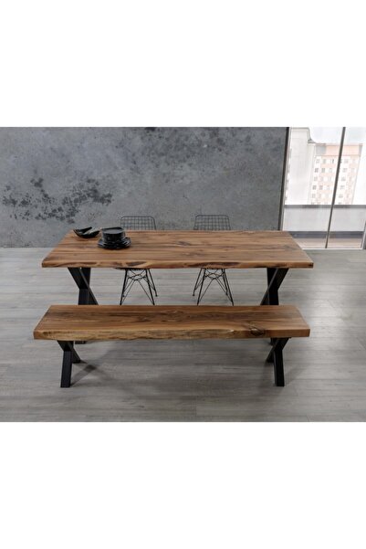 DURPAN Ceviz Kütük Masa