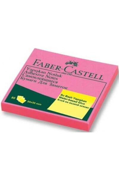 Faber Castell Adhesive Note Paper 50x50 Pink