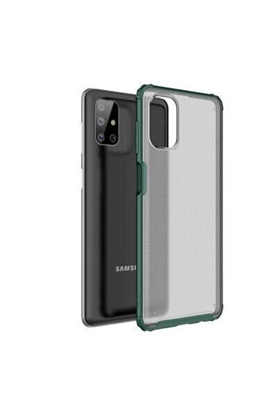 zore Galaxy M51 Kılıf Kamera Çıkıntılı Köşe Korumalı Kılıf