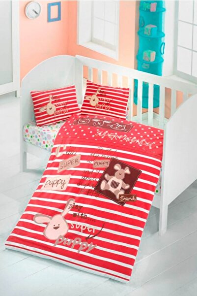 Komfort Home Baby Sleeping Set 100% Cotton (with Quilt and +2 Pillows)