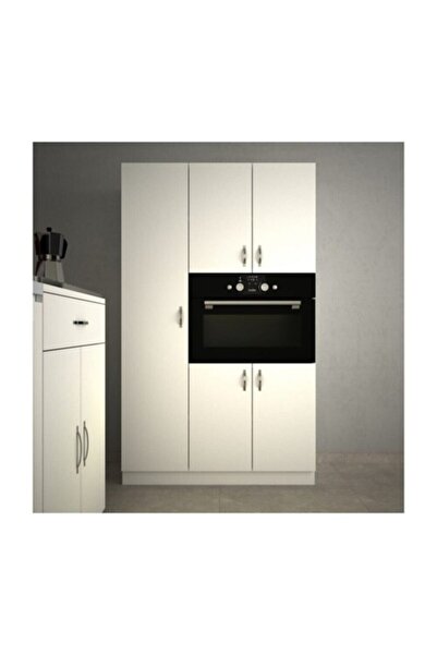 Gökberk Modüler Mobilya Sistemleri Gb-9002 5 Kapaklı Fırın Bölmeli Çok Amaçlı Dolap