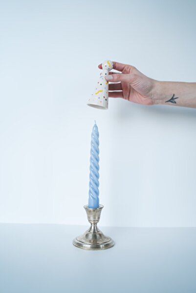 Candle and Friends Konfeti Seramik Mum Söndürücü