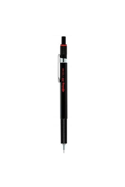 Rotring قلم رصاص ميكانيكي أسود مقاس 300 0.5 مم