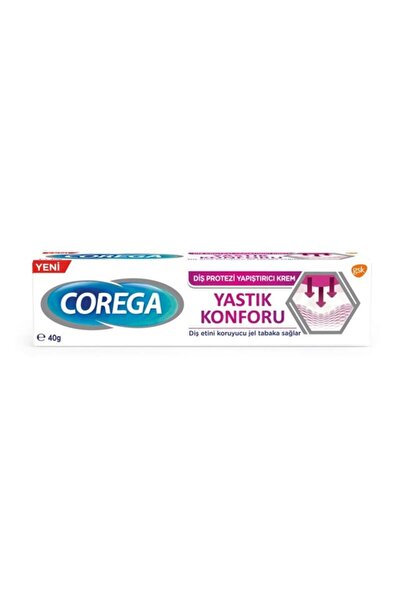 GSK Corega Yastık Konforu Diş Protezi Yapıştırıcı Krem 40gr