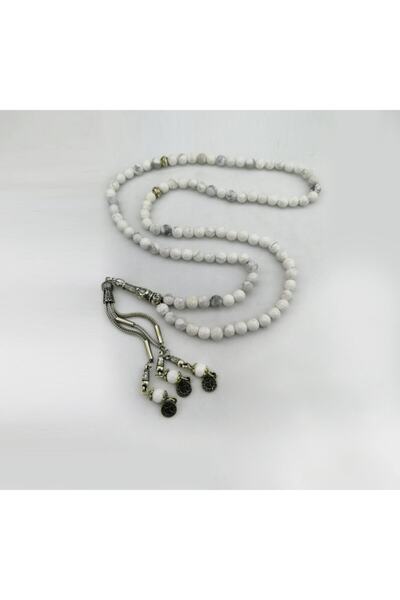 OSMANLI DOĞAL TAŞ Sertifikalı Havlit 99'luk Doğal Taş Tesbih 6 Mm