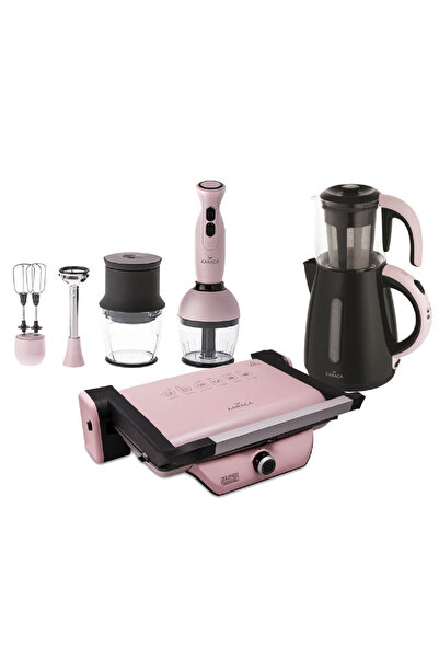 Karaca Süper 3lü Set Pinkgold