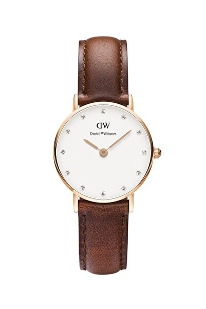 Daniel Wellington Ρολόι DW00100059, unisex, 36 χιλιοστά, Δερμάτινο, Μαύρο