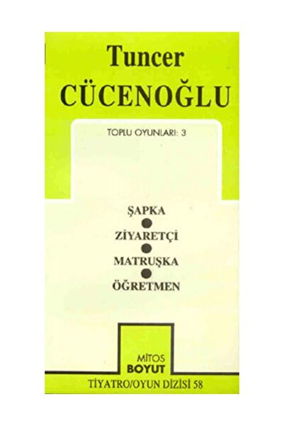 Mitos Boyut Yayınları Toplu Oyunları 3 Şapka - Ziyaretçi -Matruşka -Öğretmen