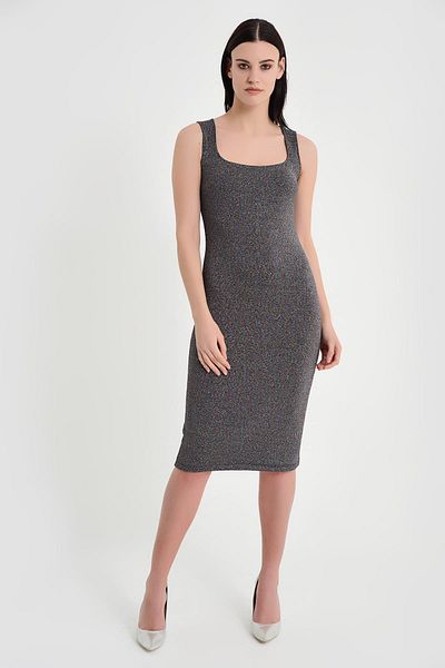 Laranor Rochie de damă din material argintiu 19L6640