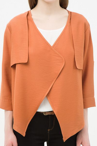 Koton Women's Tabacco Jacket 6YAK52420UW