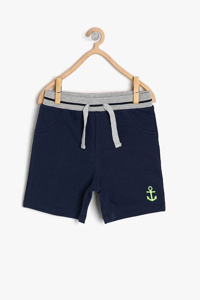 Koton Navy Blue Boy Shorts