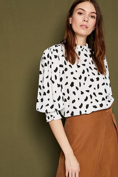 Koton Women's White Blouse 8YAK68968OW