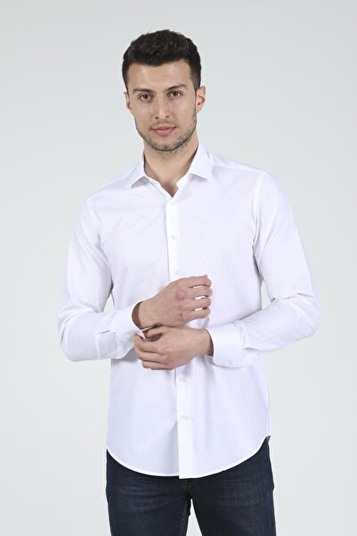 Daniel Bessi Slim Fit Uzun Kollu Erkek Gömlek 525-db02
