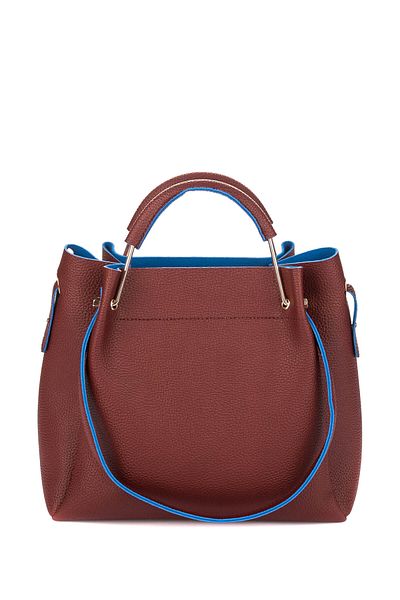 Housebags حقيبة نسائية حمراء كلاريت 996
