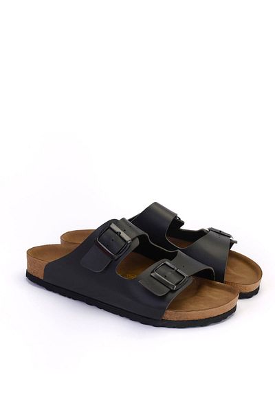 Slazenger Ανδρικές Μαύρες Παντόφλες - Φακός - SA19SE006