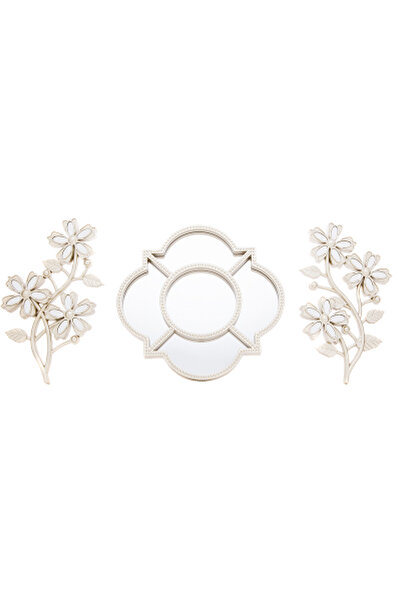 BİEV 3'lü Gold Aynalı Duvar Dekoru 2015594