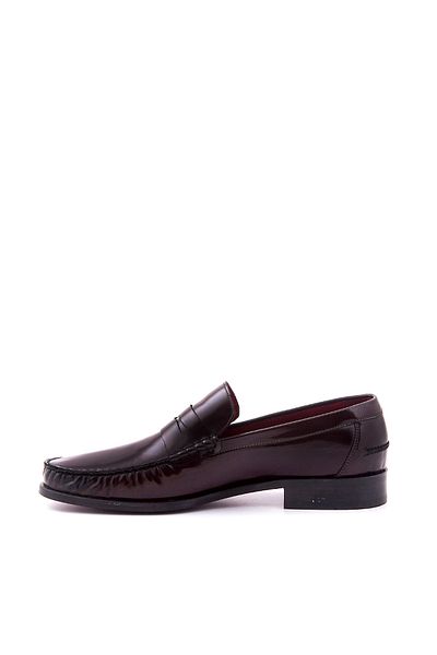 KEMAL TANCA Genuine Leather Claret Red Acma Men's Classic Shoes 152KTE483 6223