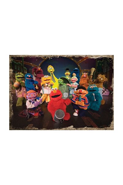 Cakatablo 25εκ.Χ35εκ. Ξύλινος πίνακας Οσκάρ από το Σουσάμι Στριτ