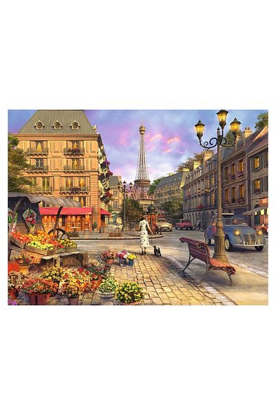 RAVENSBURGER 1500 Piece Historical Paris Puzzle -163090