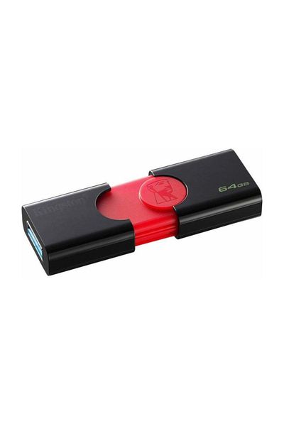 Kingston ذاكرة DataTraveler 106 USB 3.0 - 64 جيجابايت DT106