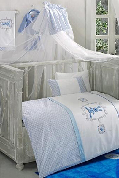 Kidboo Rabitto Blue Bebek Odası Cibinliği /