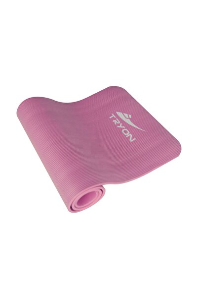TRYON Ym-100 Nbr Pilates Minderi Yoga Mat 180 x 60 x 1 cm Pembe