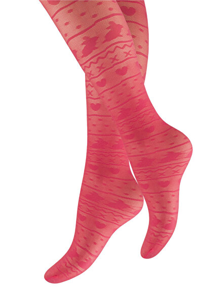 Penti أليس جميلة KLT. جوارب طويلة للفتيات المرجانية 100183890