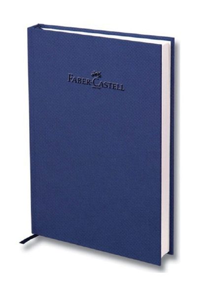 Faber Castell دفتر ملاحظات مصنوع من سلسلة Faber Natural مقاس A6 باللون الأزرق الداكن400703 /