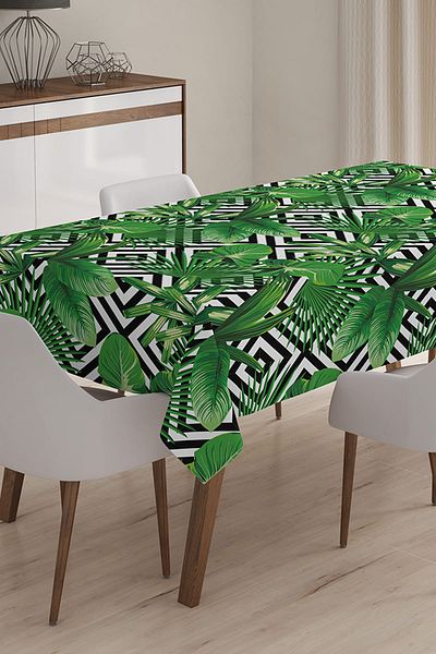 Realhomes Față de masă imprimată digital 3D cu design personalizat - 120 x 140 cm