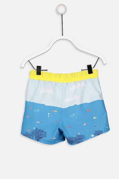 LC Waikiki Boys' Printed Swim Shorts