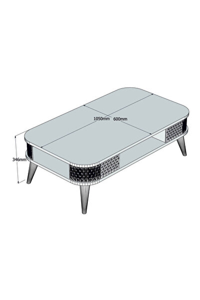 Variant Mobilya Eylül Orta Sehpa - Ceviz