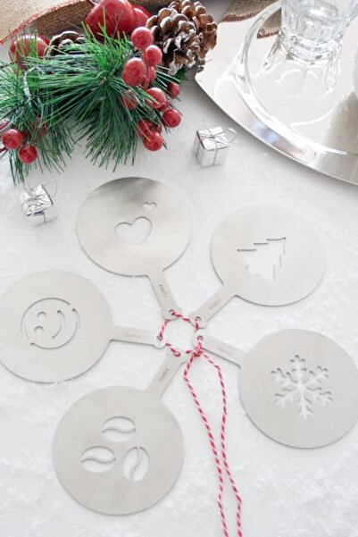 Narin Kar Tanesi Model Kahve Ve Tatlı Desen Kalıbı 1 Adet