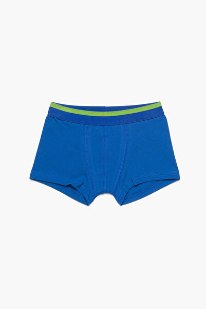 Koton Zweiteilige Boxershorts für Jungen, blau - 7Ylb92098Mk