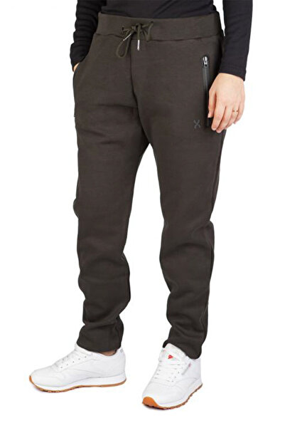 Exuma Pantaloni de trening kaki pentru femei - 282321